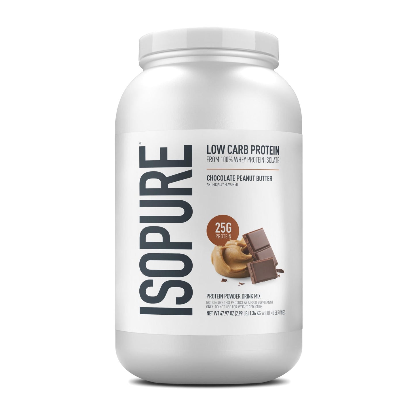 ISOPURE Flavored Protein-1 for Delicious & Vibrant 3 LB